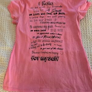 Pink KaiaFIT Graphic T-Shirt